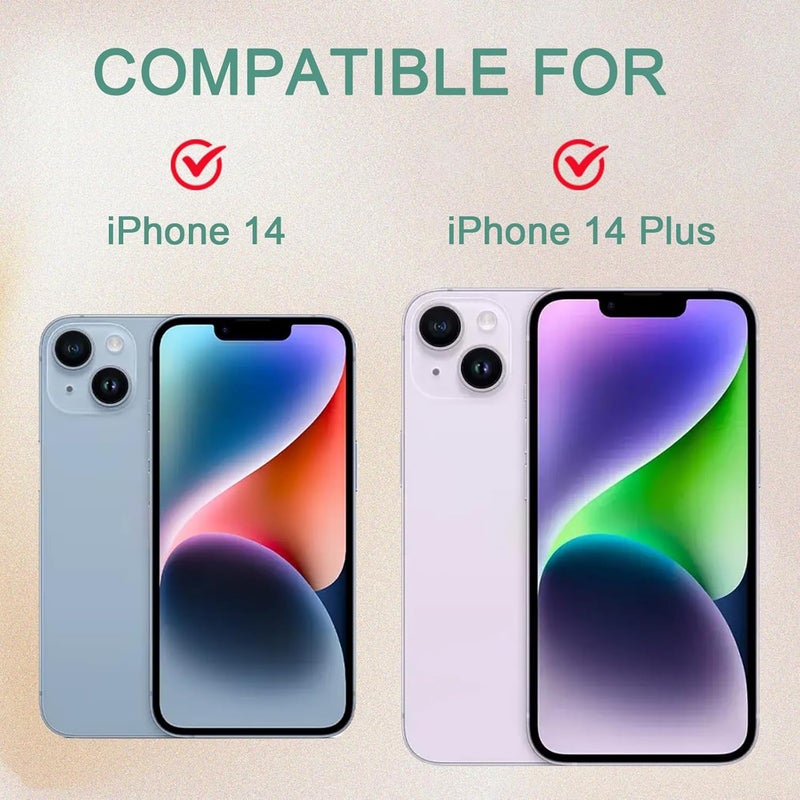 EYSOFT Phone Camera Lens Cover Compatible for iPhone 14/iPhone 14 Plus,Camera Lens Protector to Protect Privacy and Security,Strong Adhesive Black - Image 4